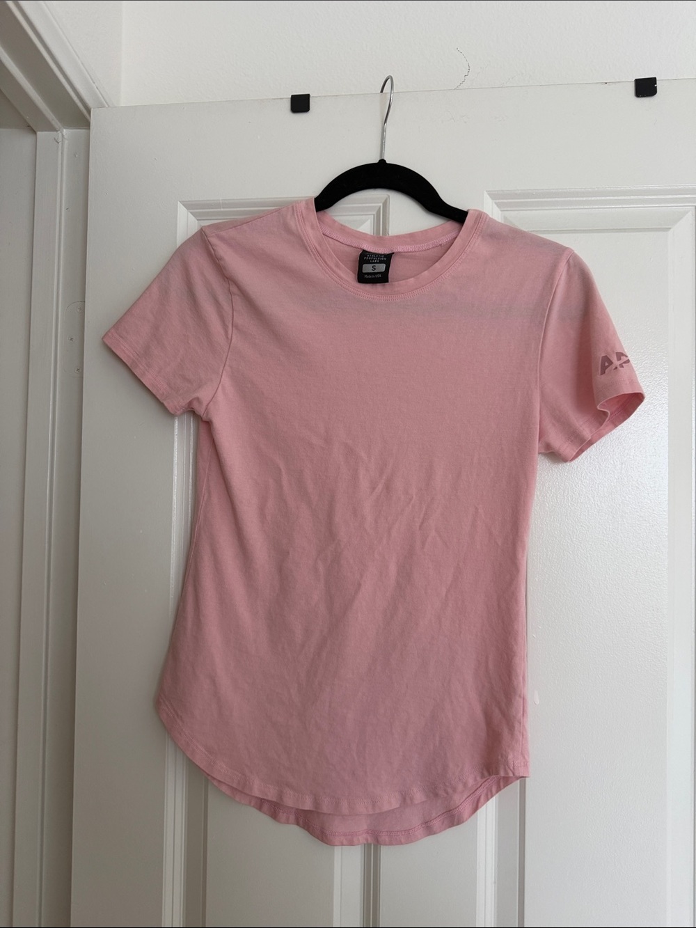 APL Women's Light Pink Short-Sleeve Crewneck Tee